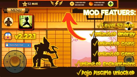 shadow fight 2 mod apk level 52 max|Shadow Fight 2 v2.34.6 MOD APK (Unlimited All, Max Level, .